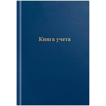 Книга учета А4 96л. клетка блок офсет обложка бумвинил (Office Space)